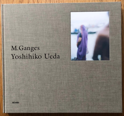 The photography book cover of M. Ganges by Yoshihiko Ueda. Hardback in grey.